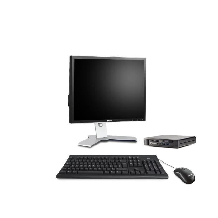 HP 800 G2 DM - 4GB RAM - 500GB HDD + 19" Screen