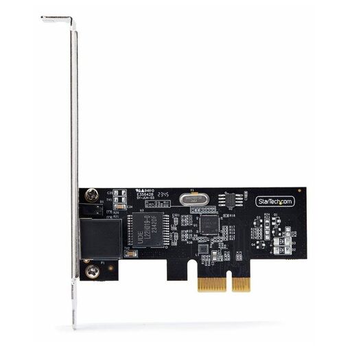 StarTech PCIe Network Card, 1x 2.5Gbps NBASE-T Port, Low Profile Server LAN Adapter - Network Adapter - PCIe 2.0 x1 - 10/100/1000/2500Base-T
