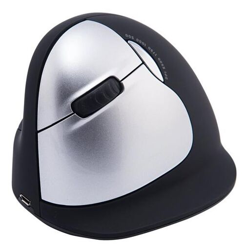 R-Go Ergonomic HE Break Mouse - Wireless - 2.4GHz - USB Receiver
