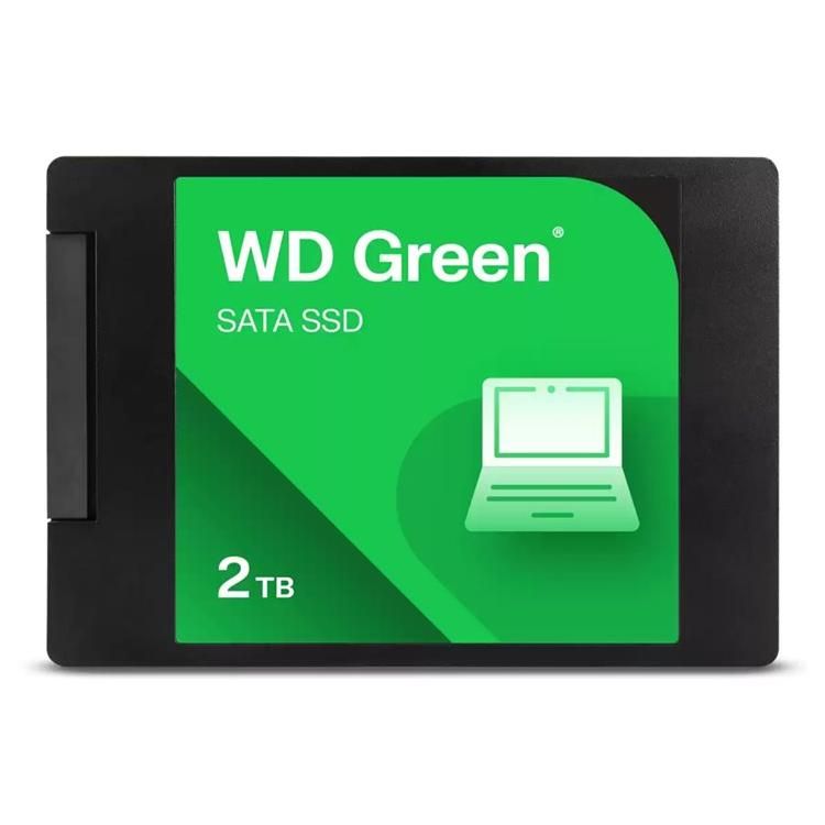 SSD Verde de Western Digital - 2 TB - Estuche interno - 2,5" - SATA 6 Gb/s