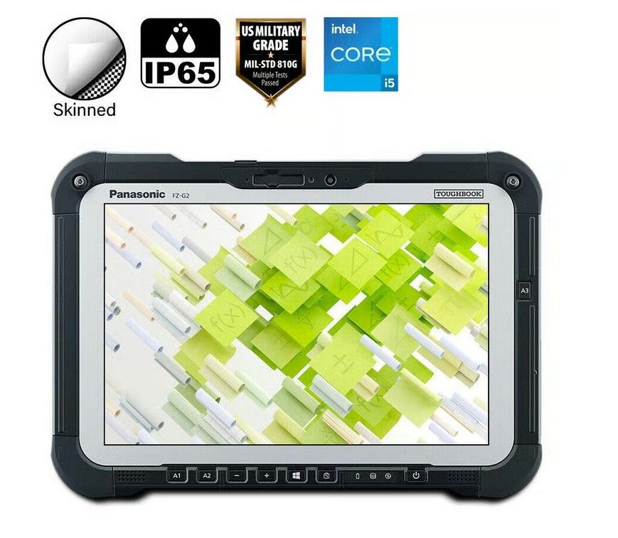 Panasonic Toughpad FZ-G2AZ002VM 10" Core i5-10310U - 512GB SSD - 16GB RAM - Windows 11 Pro - Barcode Reader