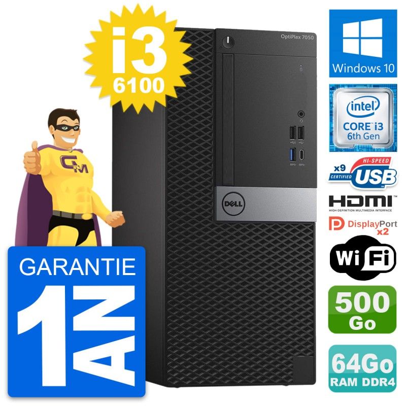 Dell OptiPlex 7050 Desktop Computer