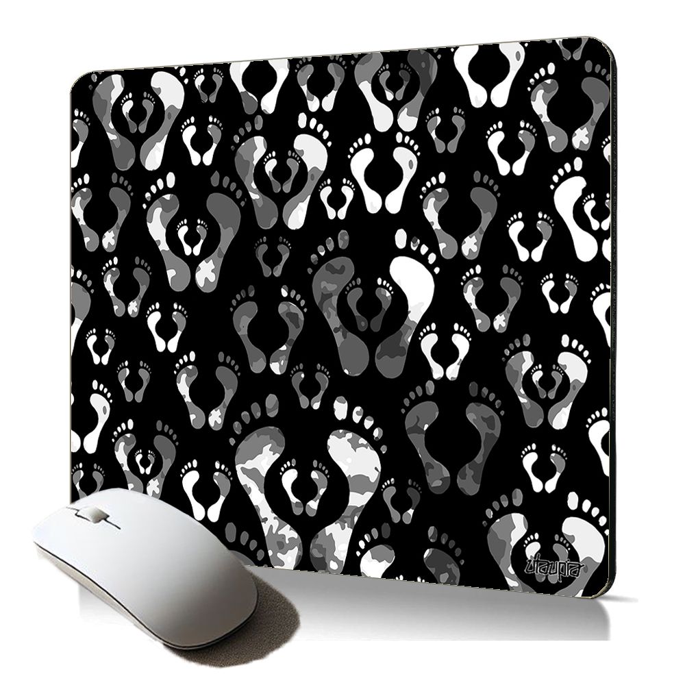 Utaupia Soft Mouse Pad with Original Footprint Design