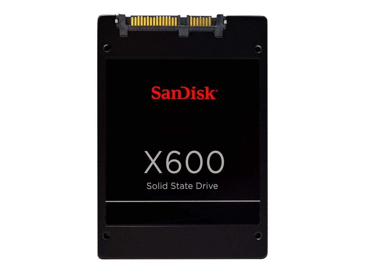 Disque dur SSD SanDisk X600 256 Go 2,5'' SATA 6 Gb/s