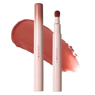 Judydoll Crema de Labios Mate con Esponja, 25 Colores #N29 Marrón Disruptivo, 2.6 ml