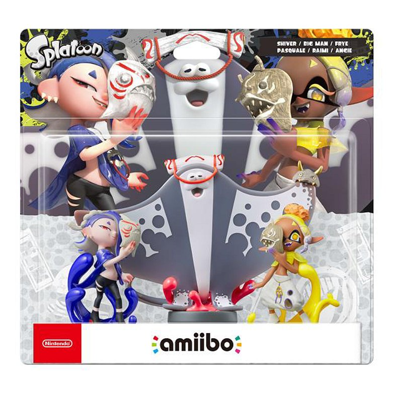 Nintendo Splatoon 3 Amiibo Figurine: Pasquale Raimi & Angie