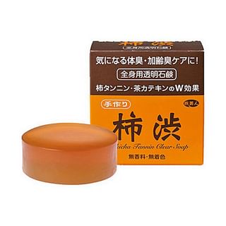 Jabón transparente con tanino de persimón Tabibijin 100g