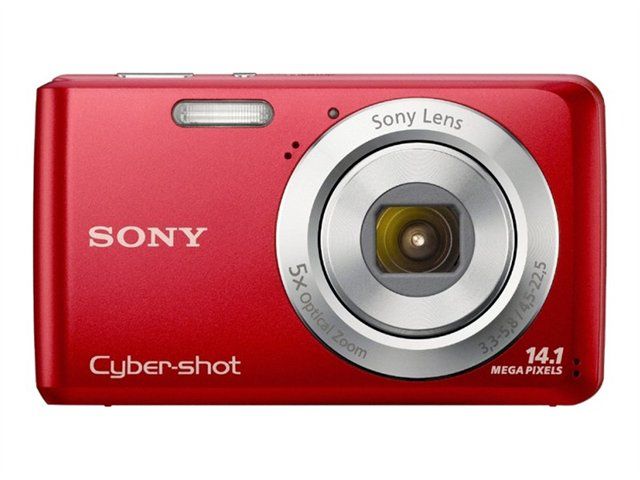 Sony Cyber-shot DSC-W520 Compact Camera - Red