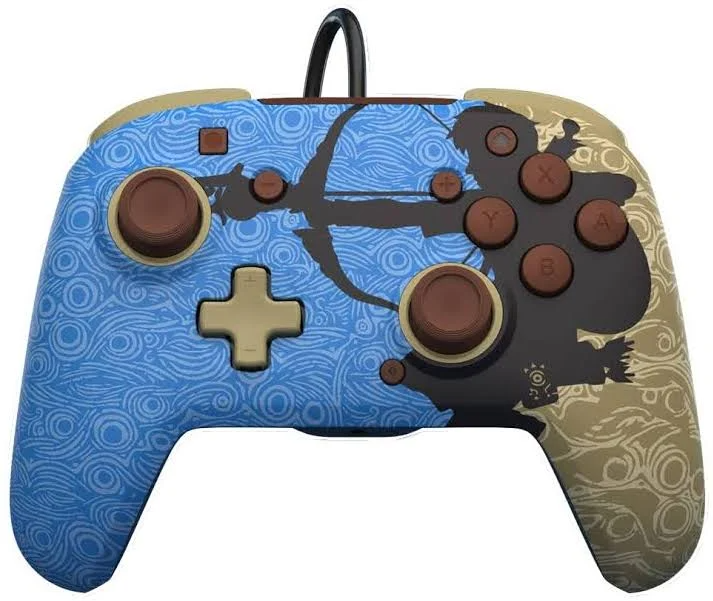 PDP Wired Controller - Rematch Zelda Arrows (3.5mm Jack, Programmable Buttons)