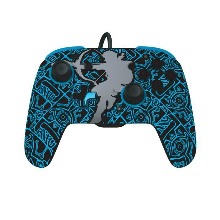 PDP Wired Controller for Switch - Rematch Link Glow - Glow in the Dark