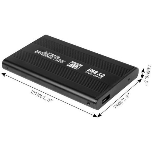 Boîtier externe ONEVER pour disque dur 2,5 pouces