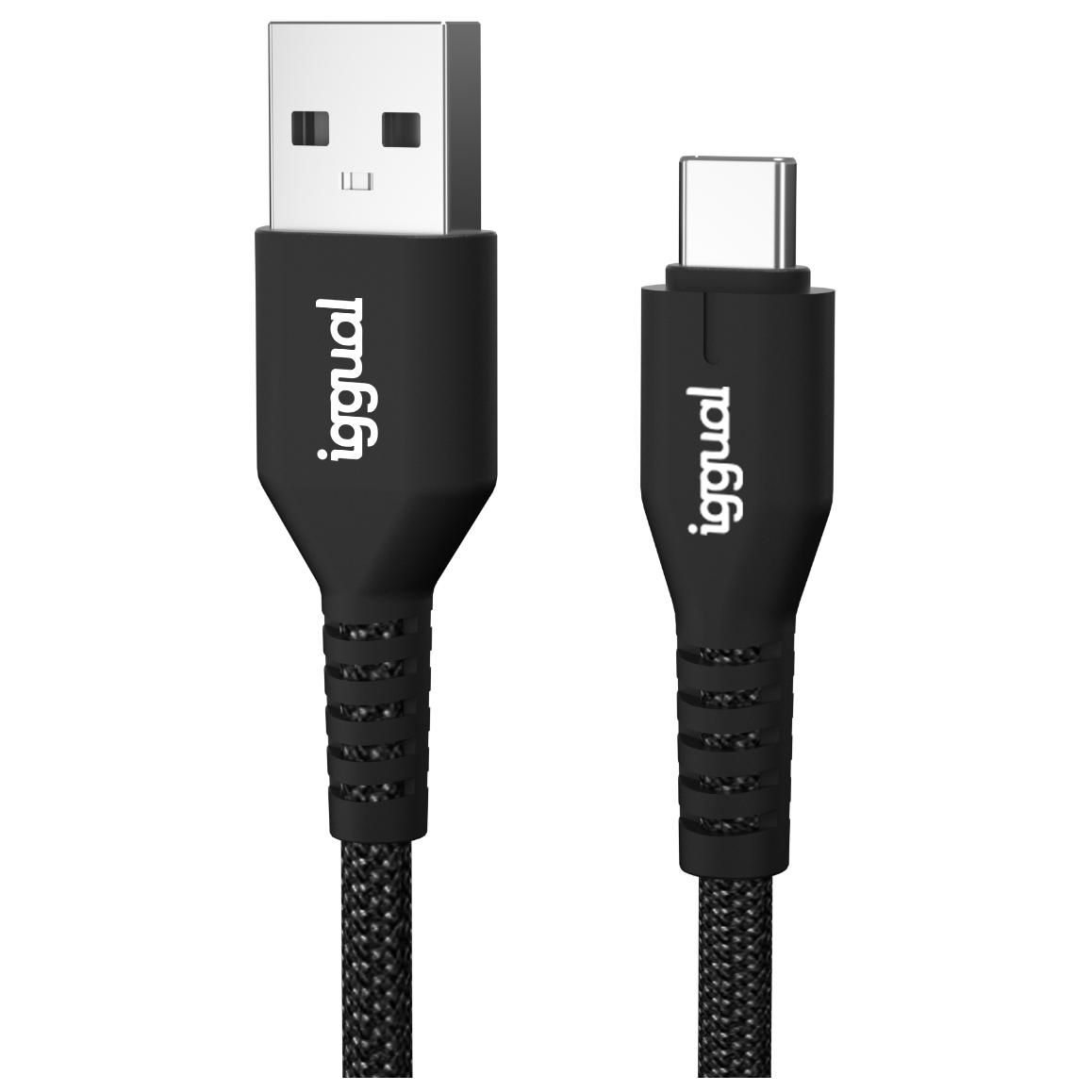 Igual USB 2.0 Cable - 1.8m, Type A to C, Black