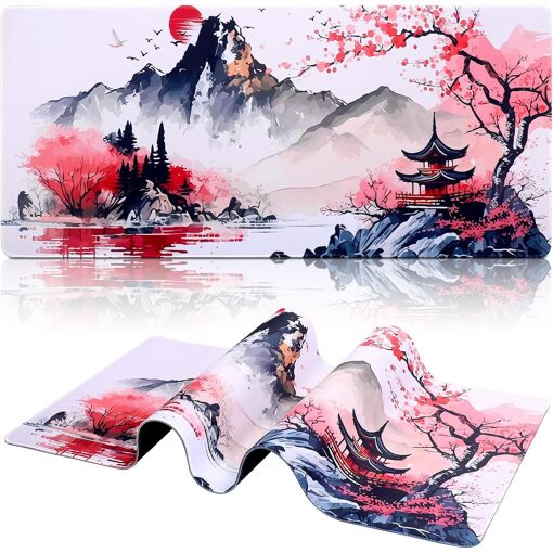 KALANKA XXL Gaming Mouse Pad, 900 x 400mm Tapis Souris Antidérapant Étanche