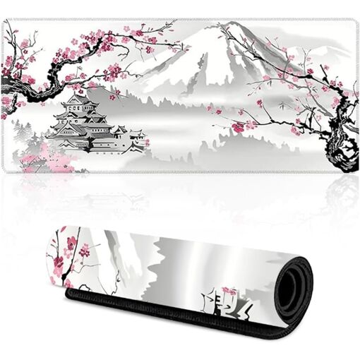 KALANKA XXL Gaming Mouse Pad, 900 x 400mm Large Gaming Mat, Non-Slip Rubber Base, Gaming Desk Pad for Gamers and Office Workers