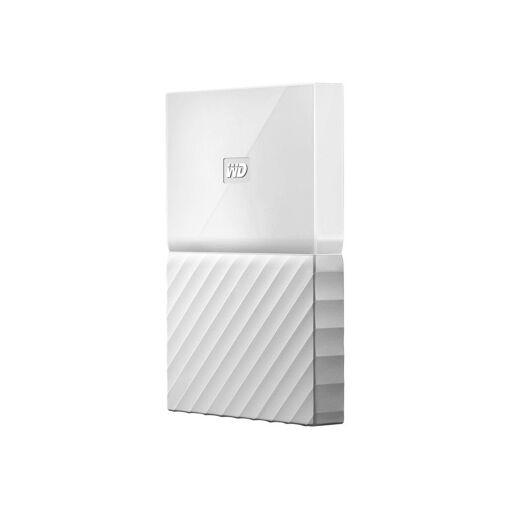 Disque dur externe Western Digital My Passport - 2 To - USB 3.0 - Cryptage AES 256 bits - Blanc
