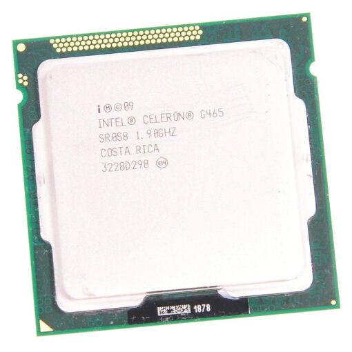 Intel Celeron Dual Core G465 CPU, 1.90GHz, 1MB Cache, FC-LGA1155