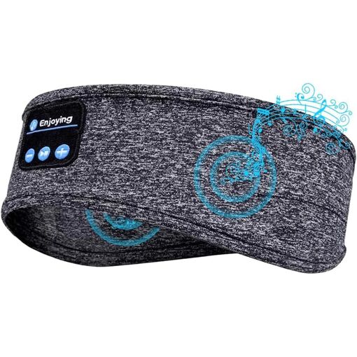 Máscara de Sueño Bluetooth KALANKA, Auriculares Inalámbricos para Dormir y Escuchar Música
