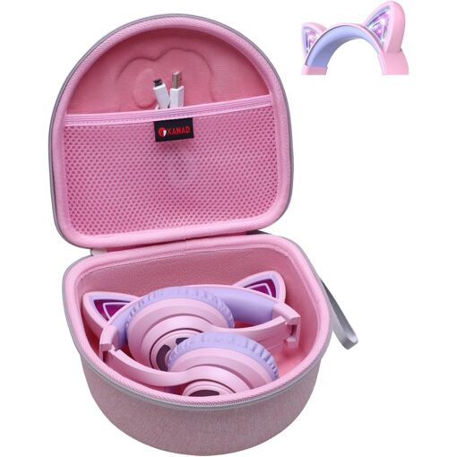 Étui Housse pour Casque Enfant Bluetooth KALANKA - Rose