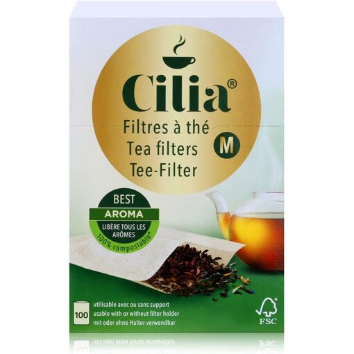 Filtro de té Melitta KALANKA - Marrón Natural, Tamaño M