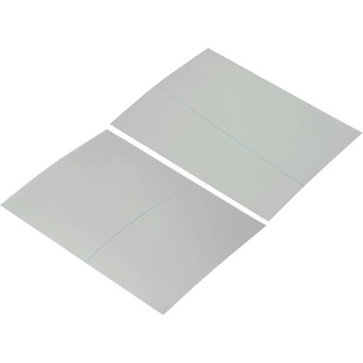 Hojas de película polarizada KALANKA, 7.9'' Filtro polarizador lineal adhesivo para fotografía y iluminación de pantalla, ángulo 0/90 grado (paquete de 2)