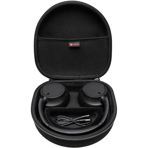 Estuche para auriculares Bluetooth KALANKA para Sony WH-CH720N, WH-CH710N, WH-CH700N - Negro