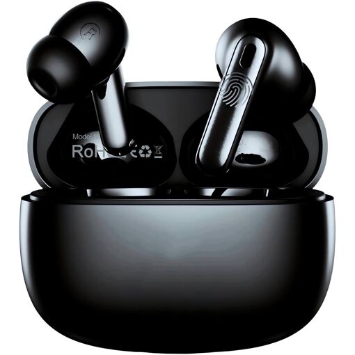 Auriculares inalámbricos Bluetooth KALANKA 5.4 con cancelación de ruido, estéreo 3D Hi-Fi, auriculares deportivos impermeables (Grís)