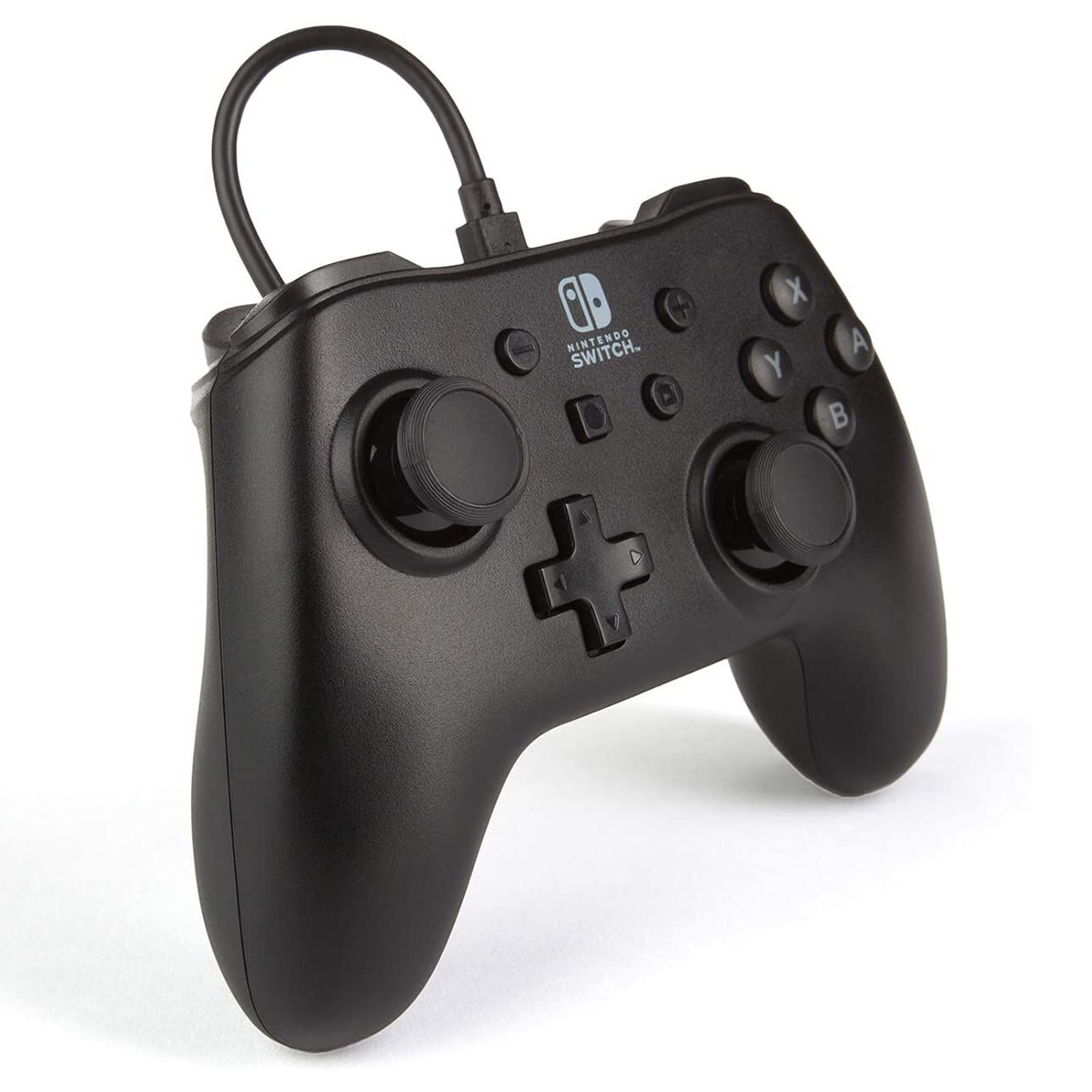 Controlador cableado PowerA para Nintendo Switch - Negro mate