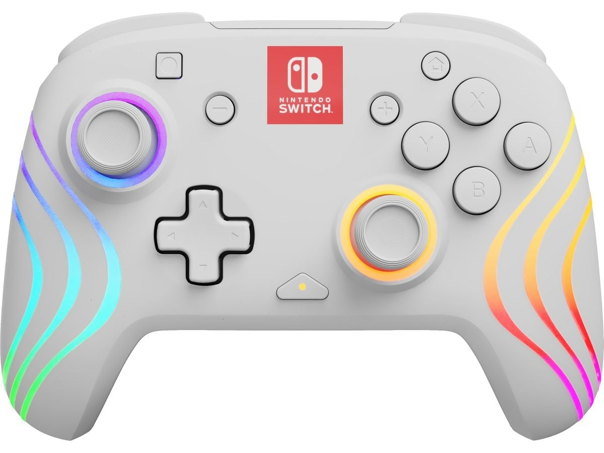 PDP Wireless Controller for Switch - Afterglow Wave - White
