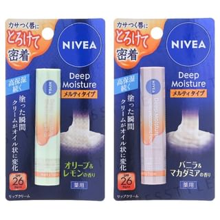 Bálsamo de labios Nivea Japón con hidratación profunda y SPF 26 PA+
