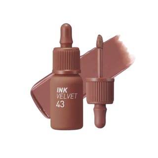 Lápiz labial Peripera Ink Velvet - #43 Caféina Nude (31 colores)