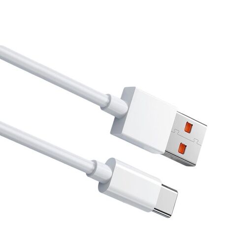 2-Pack 120W USB Type-C Rapid Charge Cables (White, 1.5m)