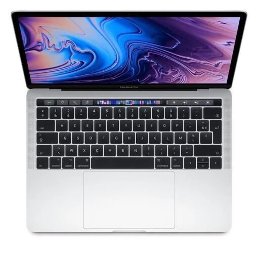 MacBook Pro Apple Touch Bar 13 pouces, 2019 i7 - 2,8 GHz - 16 Go RAM - 1 To SSD - Argent - Réfurbisé - État excellent
