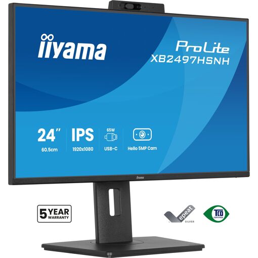 iiyama ProLite XB2497HSNH-B1 - 24" LED Monitor - Full HD 1080p, 100Hz IPS Panel