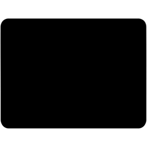 Kalanka Silent Monsters Mouse Pad - Small, 24 x 20 cm, Black