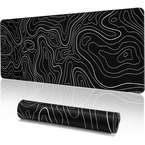 KALANKA Large Gaming Mouse Pad (800x300x3MM) Washable Portable Computer Desk Mat, Rubber Anti-Slip Base