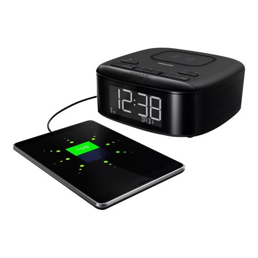 Reloj despertador Philips TAR7705 - 4 W carga inalámbrica