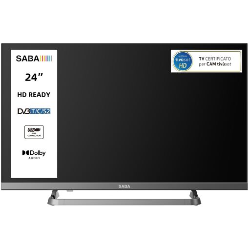 Saba SA24M10 24" HD TV - Grey