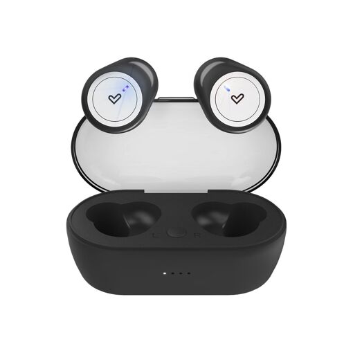 Auriculares inalámbricos Energy Sistem Urban 1 - Auriculares verdaderamente inalámbricos con micrófono - Negro y Blanco
