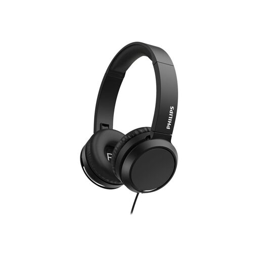Philips TAH4105BK Wired Over-Ear Headphones with Microphone - Black