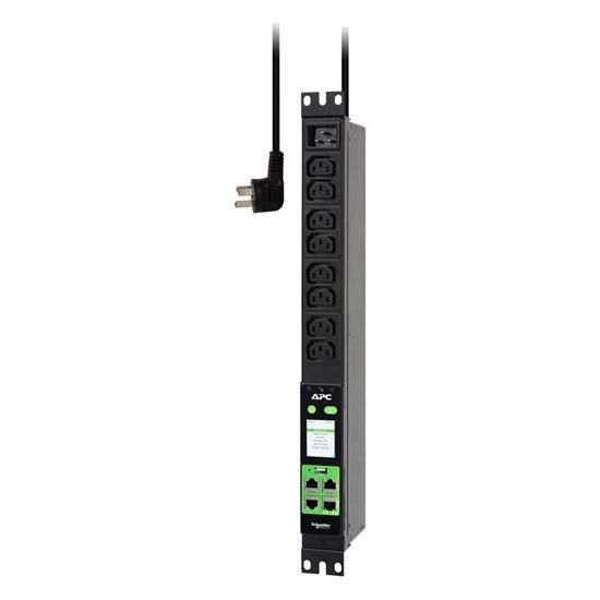 APC EasyPDU EPDU2016M - Unidad de distribución de energía para armario embotellado - 3680 VA CA - 8 conectores de salida (IEC)