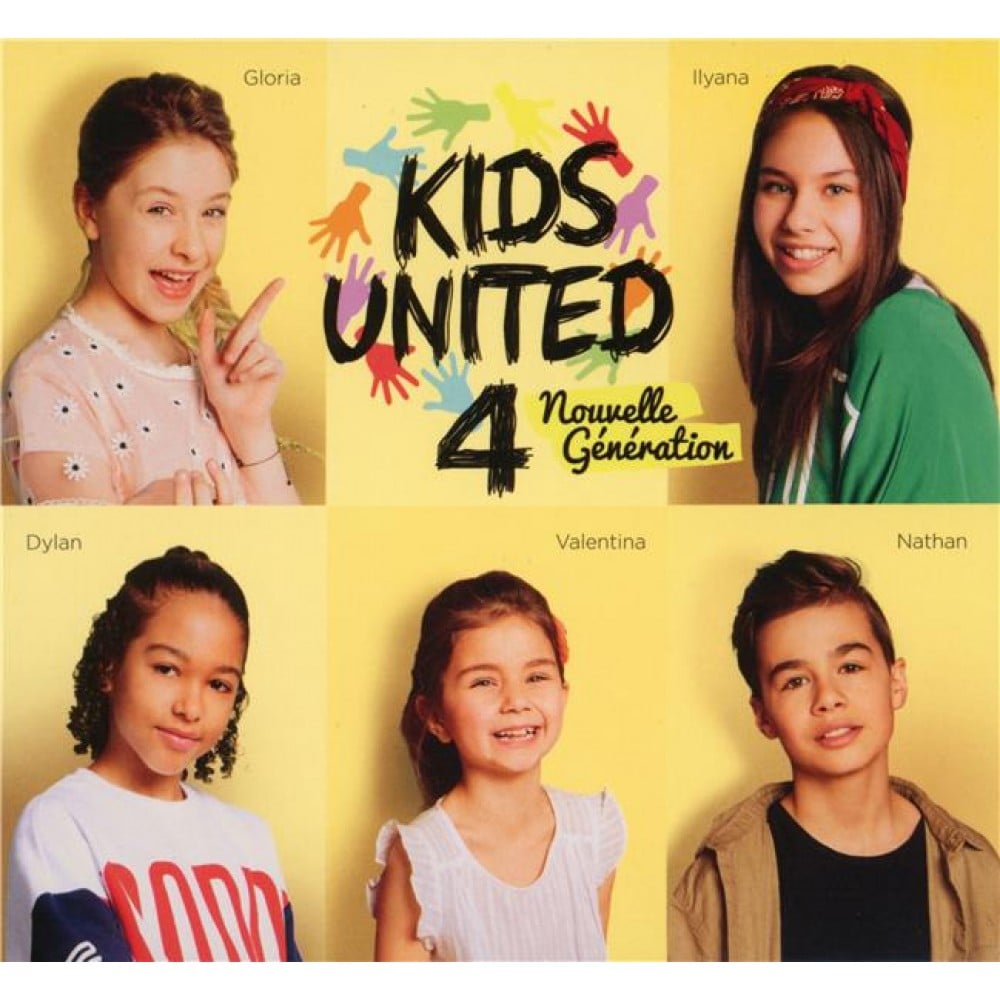 Colección de partituras musicales Kids United 4 Éditions Aède