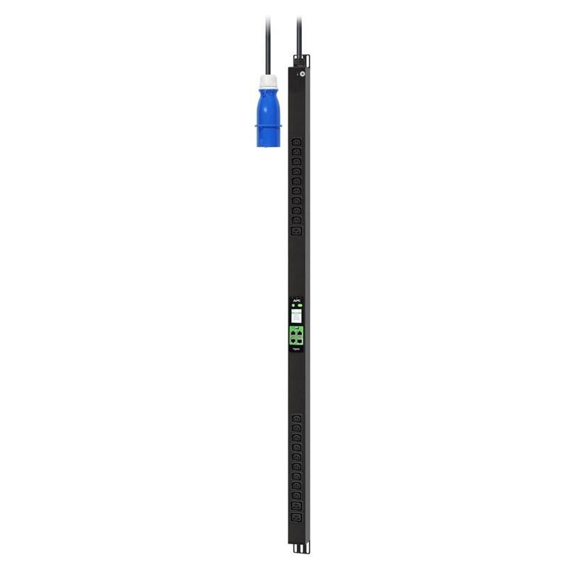 APC EasyPDU EPDU2116M - Unidad de distribución de energía (montable en rack) - Con contador - CA 230 V - 3680 VA - Monofásico - Ethernet 10/100/1000, Serial, USB - Conexiones: IEC 60309 2P+E