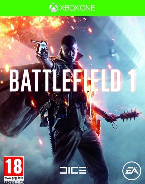 Battlefield 1 (EA, World War I, Size: 50GB, Colors: Multi, Capacity: Up to 64 players)