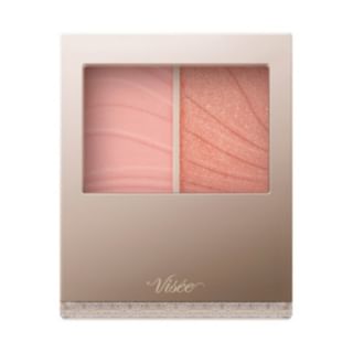 Polvo para las mejillas Kose Visee Multicapa, coral