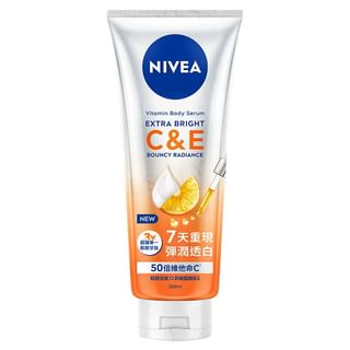 Suero corporal Nivea Brillo Extra con Vitamina C y E 300 ml