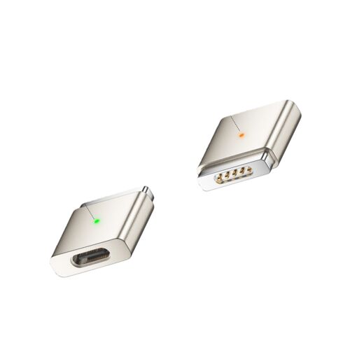 USB-C to MagSafe 2 100W Adapter - Effortless Charging with Star Light