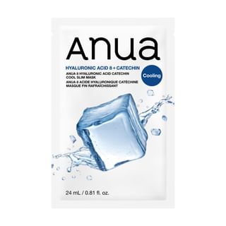 Máscara Anua de Ácido Hialurónico 8 Catequinas Fresco y Delgado, Versión 2026 - 23 ml