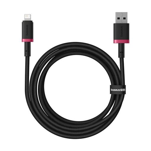 Câble de données USB vers Lightning Baseus Dura, 2,4 A, 2 m - Noir