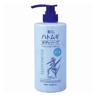 Jabón corporal refrescante KUMANO COSME Reihaku Hatomugi 600ml