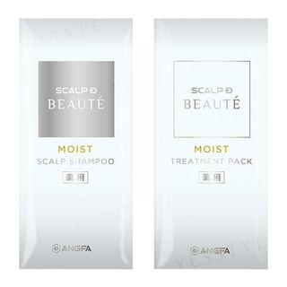Set de prueba de champú y tratamiento para el cuero cabelludo ANGFA Scalp-D Beaute Hidratante (10 ml x 2)